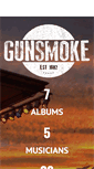 Mobile Screenshot of gunsmokeband.com